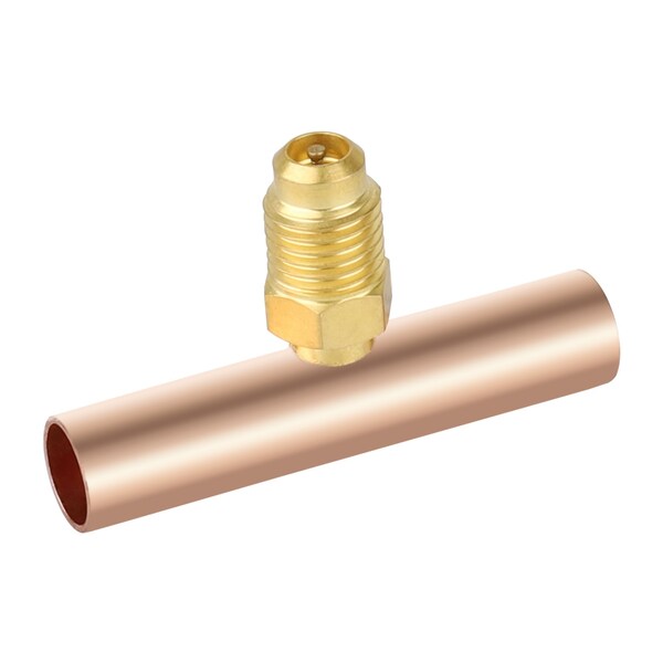 Navac Slip Fit Copper Braze Tee 38 ODS x 12 ODF, 3PK F1004 - main